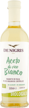 Ocat vino Bianco biološki 500ml - De Nigris