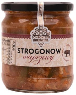 Svinjski strogonov 400 g - Sklonište Bukovina