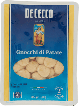 De Cecco Krsteljice od krumpira gnocchi di patate 500 g - De Cecco