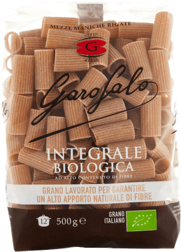 Integrale mezze maniche rigate tjestenina G 500g -