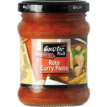 EXOTIC FOOD Pasta curry crvena 220 g - Exotic Food