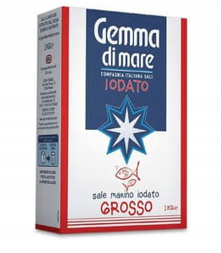 Gemma Di Mare Morska sol gruba jodirana 1kg - Gemma Di Mare