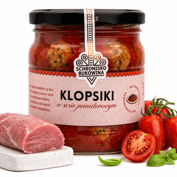 Kuglice u umaku od rajčice 400 g Schronisko Bukovina