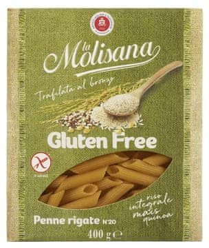 La Molisana Bezglutenski penne rigate broj 20, 400 g - la Molisana
