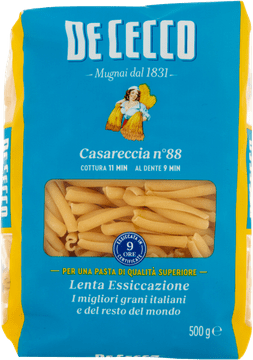 De Cecco Tjestenina od pšenične krupice casareccia n 88 500g – de cecco