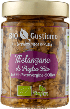 Patlidžan u ulju filetti extravergine d'oliva 280g - bio gustiamo
