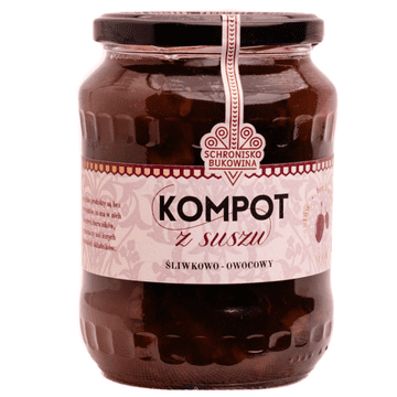 Kompot od sušenog voća 700ml - Schronisko Bukowina