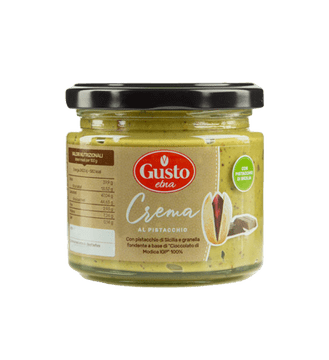 Krem od pistacija s čokoladom od sicilijanskih pistacija Crema al pistacchio 190g - Gusto Etna