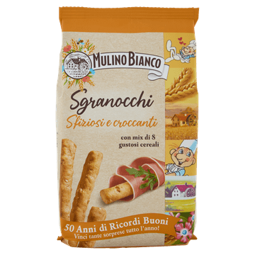 Mulino Bianco Štapici za kruh Sgranocchi 220g - Mulino Bianco