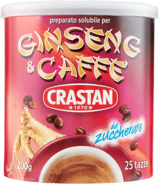 Kava u prahu ginseng caffe 200g - Crastan