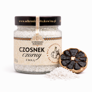 Crni češnjak sa soli 180 g - Schronisko Bukowina