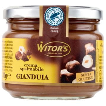 Witor´s Krem czekoladowo-orzechowy bez glutenu giandula 200 g - Witor's