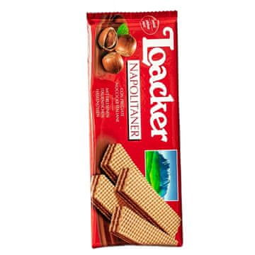 Vafelki s kremom od lješnjaka 175g - Loacker
