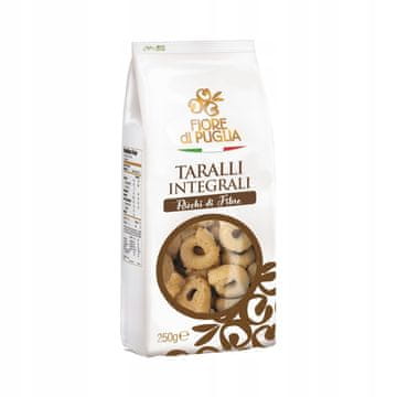 Taralli integrali bogati vlaknima 250g - Fiore di Puglia