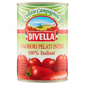 DIVELLA Pelati rajčice 400g -