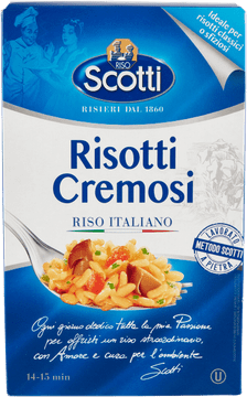 Scotti Riža Riso Risotti Cremosi 800g - Scotti