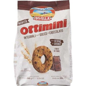 DIVELLA Ottimini integrali cioccolato keksi 350g - Divella