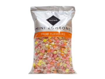 Rioba Voćni bomboni mini hard candies fruit flavour 1kg - Rioba