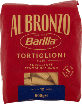 Barilla Tortiglioni bronzo tjestenina n. 325 500g - Barilla