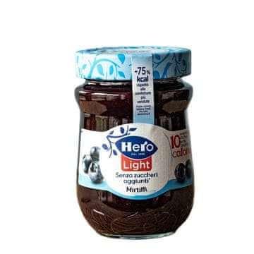 Hero Konfitura od borovnice američke bez šećera 280g - Hero