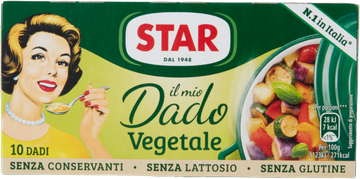 Star Kocke za juhu Dado per Brodo Vegetale 10x100g - Star