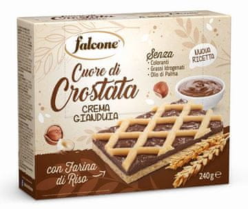 Falcone Torta s kremom od lješnjaka Crostata crema gianduia 240 g - Falcone