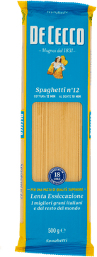 De Cecco Tjestenina Di Semola Spaghetti n12 500g - De Cecco