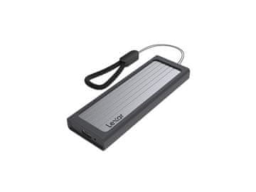 Lexar Vanjsko kućište za M.2 NVMe/SATA 2230–2280 putem USB 3.2 Gen 2 Type-C, aluminij, E06