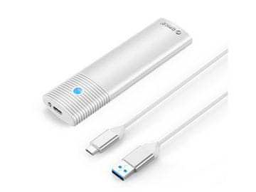 Orico Vanjsko kućište za M.2 SATA 2230–2280 na USB 3.2 Gen 1 Type-C, 5 Gbps, aluminij, PWM2
