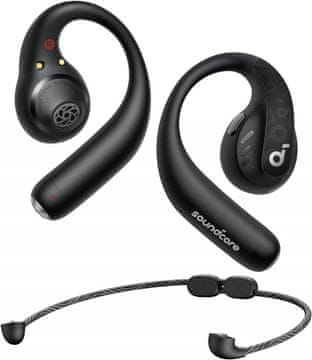 Anker Soundcore AeroFit Pro bežične slušalice, crne