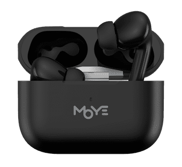 Moye AURRAS 3 bežične slušalice – crne
