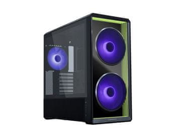 Lian Li Kućište za računalo Lian Li LANCOOL 217 INF, ATX, Midi-Tower, ARGB, Kaljeno staklo, crno