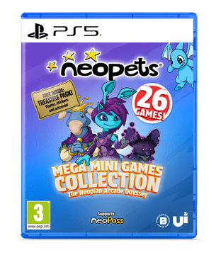 Neopets: Mega Mini Games Collection – Neopianska arkadna odiseja – Izdanje prvog dana (PlayStation 5)