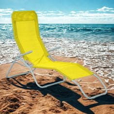Aga Vrtni ležaljka SIESTA Svijetlo zelena