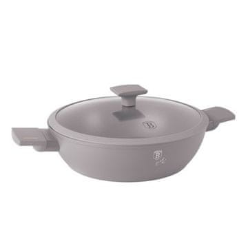 Berlingerhaus Tava s titanskim premazom BH-8098 with lid 28 cm Taupe Collection