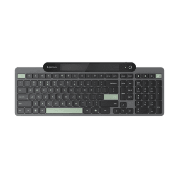 Lenovo bežična tipkovnica, samopunjiva, Bluetooth 5.1, crna (4Y41R69503)