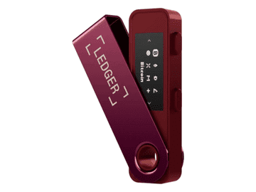 Ledger Nano S PLUS, novčanik za Bitcoin i druge kriptovalute, Crimson Magenta