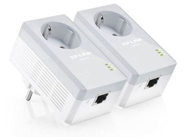 TP-Link TL-PA4010PKIT AV600 powerline s utičnicom starter kit adapter