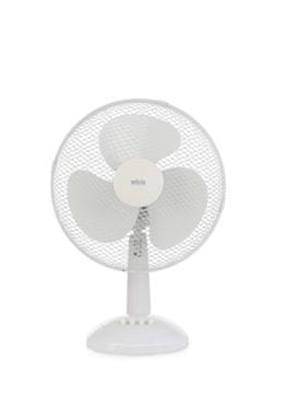 Silva Schneider STV 326 stolni ventilator, 3 brzine, 40 W, bijeli