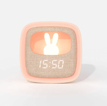 MOB Billy Clock svjetiljka i budilica, ružičasta