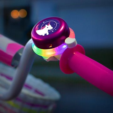 Brightz Zvono za bicikl s LED svjetlom, jednorog