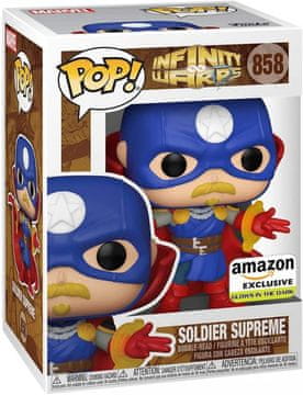 Funko POP: MARVEL - INFINITY WARPS - SOLDIER SUPREME (svjetleći) (vrhunsko stanje)