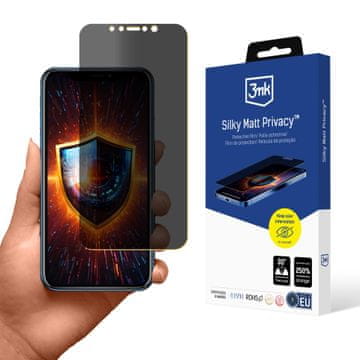 3MK Zaštitna folija za ekran s mat efektom i privatnost za Apple iPhone XR