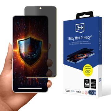 3MK Redmi Note 14 5G - svilenkasto matirana zaštita privatnosti