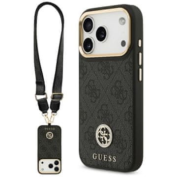 Guess Guess Futrola 4G S Logom I Velikim Remenom, Magsafe Za Iphone 17 Pro, Metalna