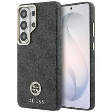 Guess 4G okrugla maskica s remenčićima i MagSafe logotipom za Samsung Galaxy S26 Ultra crna