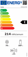 Candy CCG3L517ES kombinirani hladnjak