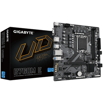 Gigabyte B760M E LGA1700 mATX matična ploča – Intel B760, 2xDDR5