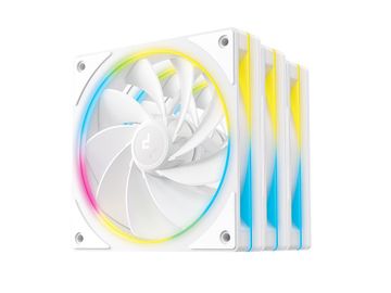 DEEPCOOL Ventilator za kućište DeepCool FL12R SE WH 3-IN-1, ARGB, PWM, 120mm, 3 Pack, bijeli