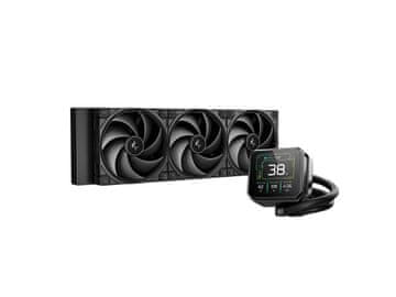 DEEPCOOL Komplet za vodeno hlađenje AIO Liquid Cooler DeepCool SPARTACUS 360, 360mm, LCD, crni